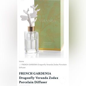 Veranda Porcelain Dragonfly Diffuser by Zodax